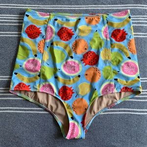 Kortni Jeane Extended High Waist Swim Bottom